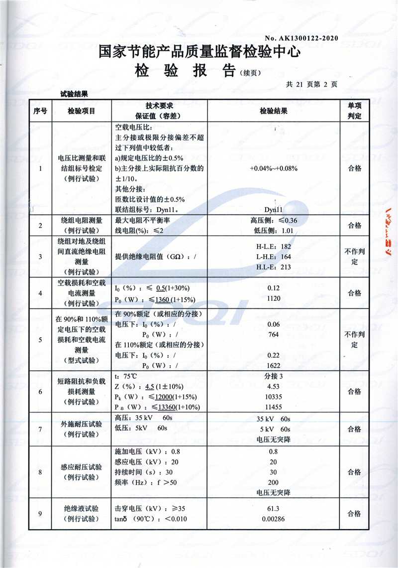 高低压试验报告-S11-1250即墨即墨即墨油浸式变压器-2.jpg